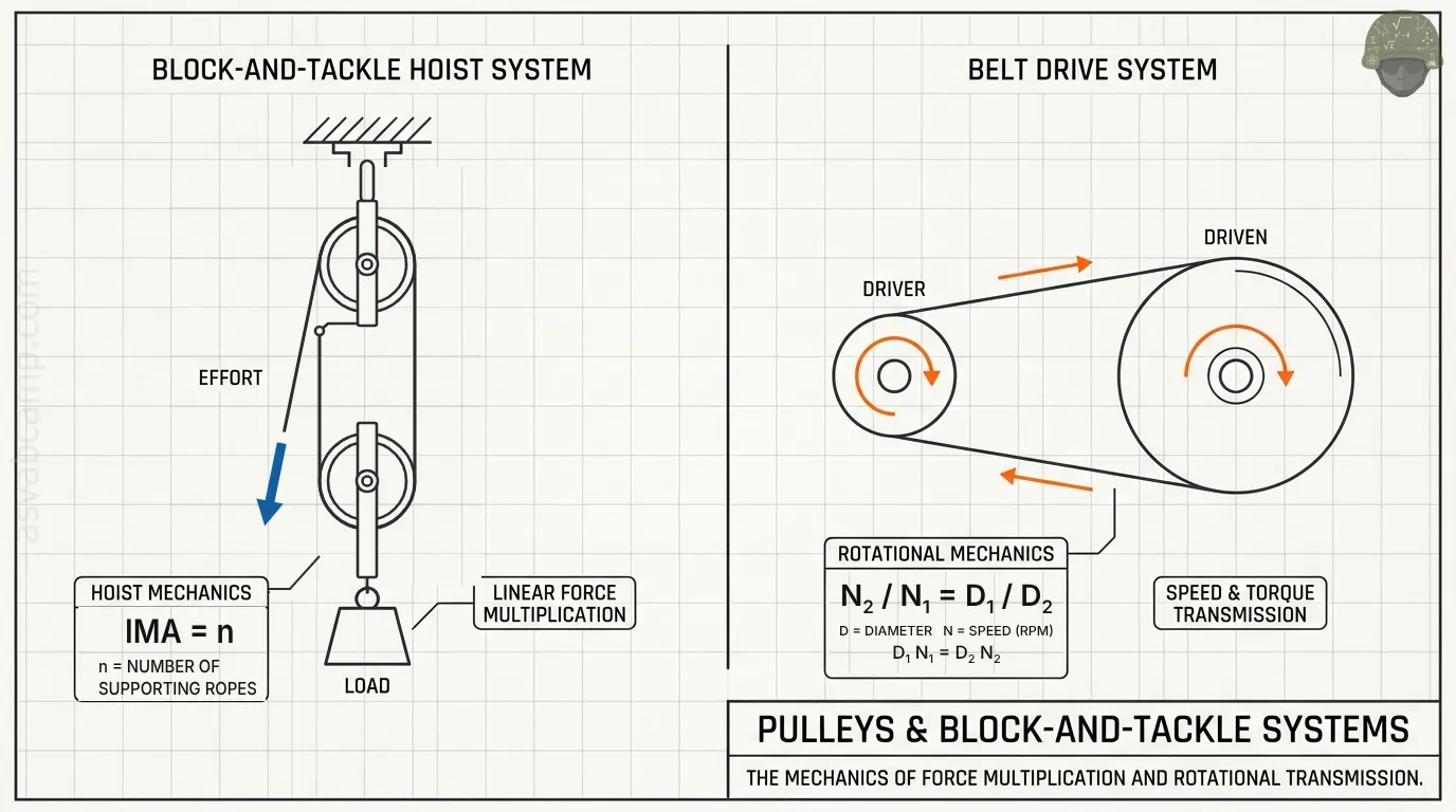 Pulleys and Block-and-Tackle Systems – slide 1 of 15