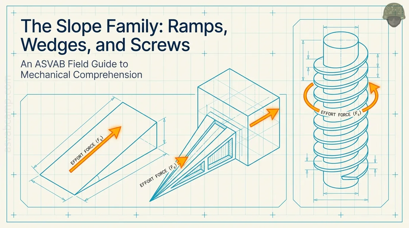 Inclined Planes, Wedges and Screws – slide 1 of 15