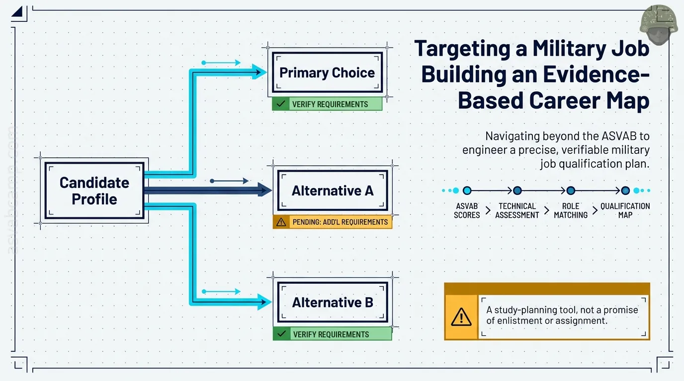 Targeting a Military Job – slide 1 of 13