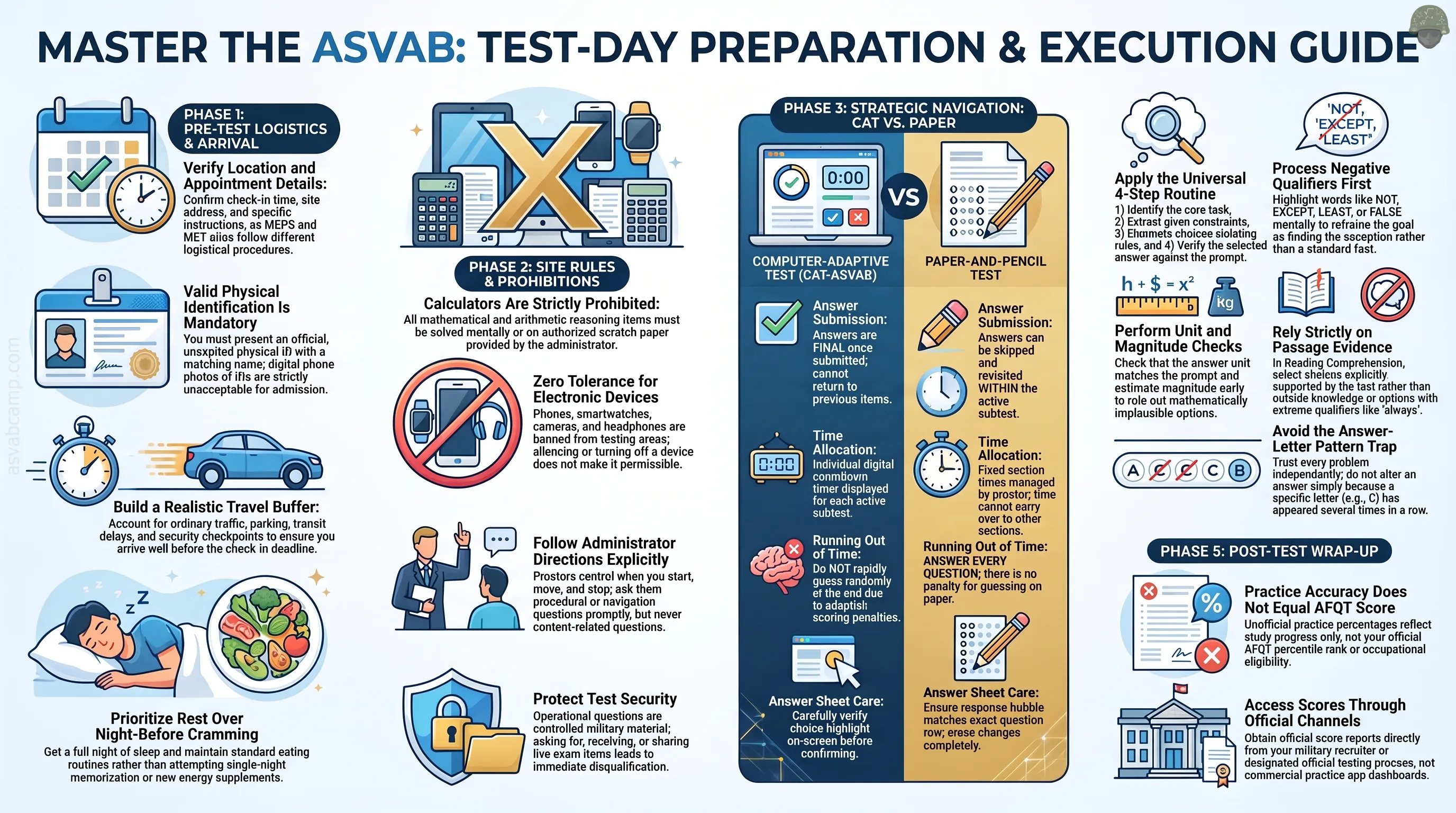 Test-Day Checklist and Execution – slide 1 of 16