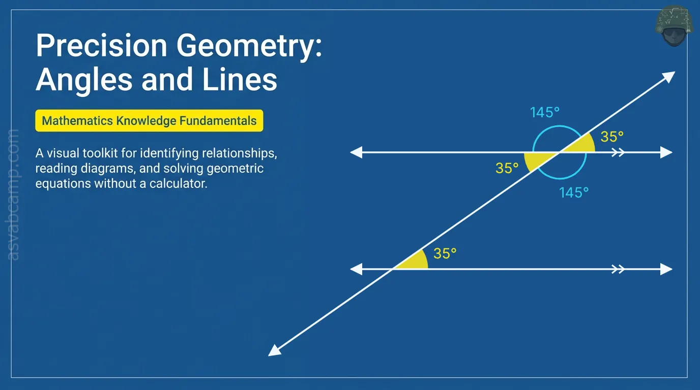 Angles and Lines – slide 1 of 15