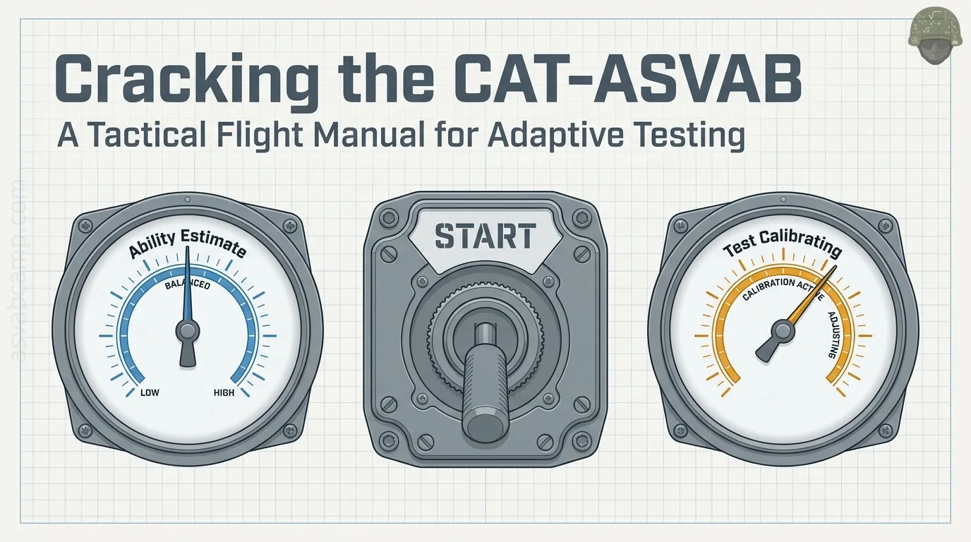 CAT-ASVAB: Adaptive Testing – slide 1 of 14