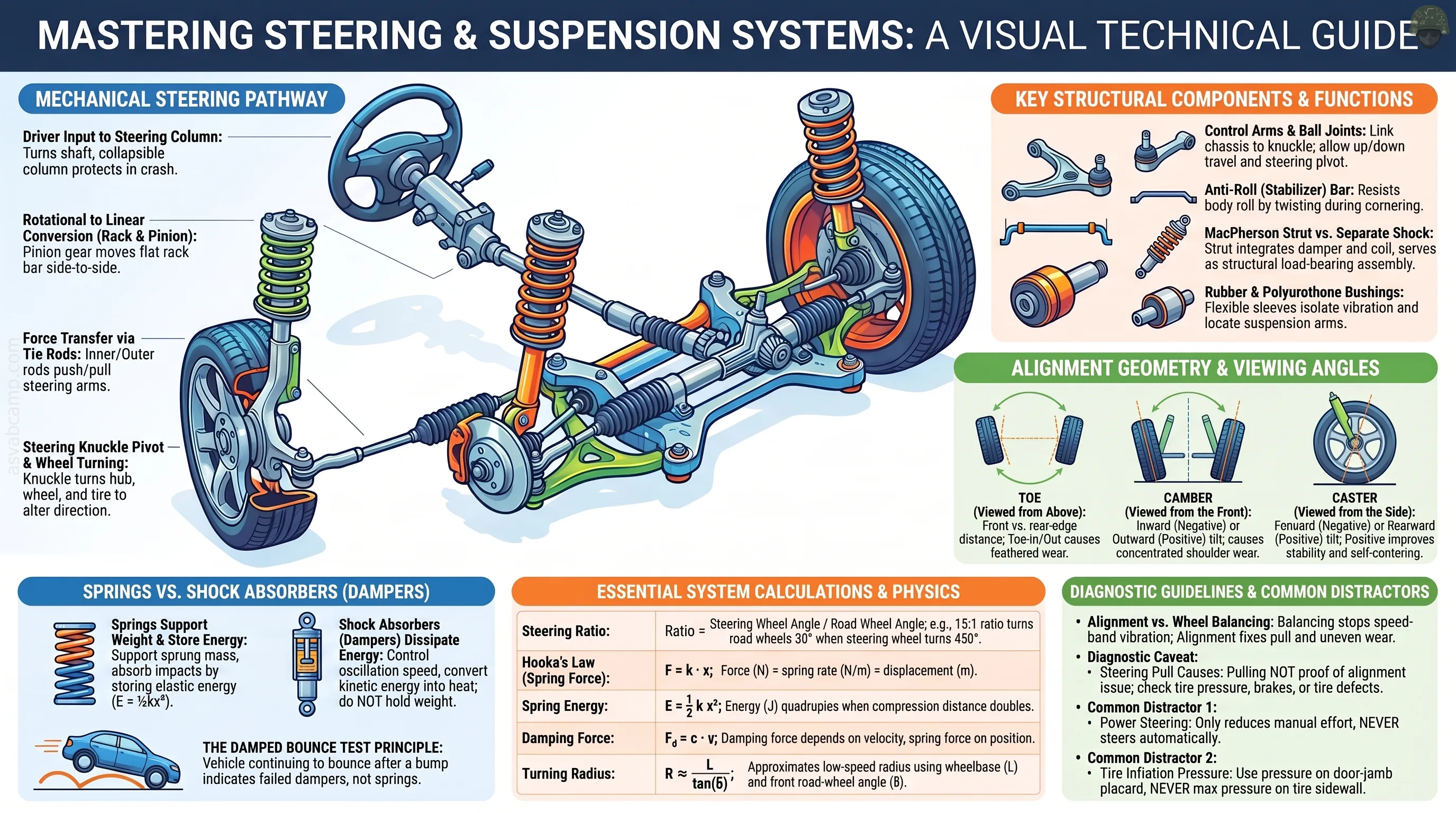 Steering and Suspension – slide 1 of 16