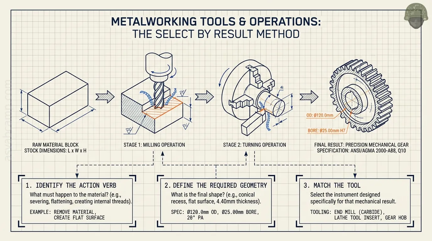Metalworking Tools and Operations – slide 1 of 15